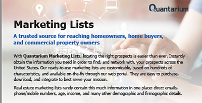 Datasheets Quantarium