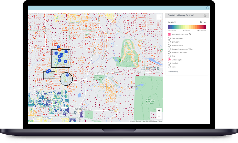 Quantarium Comparable Sales Adjustments Agent Interface Animation