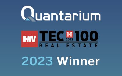 Quantarium Named 2023 HW Tech100 Real Estate Award Winner